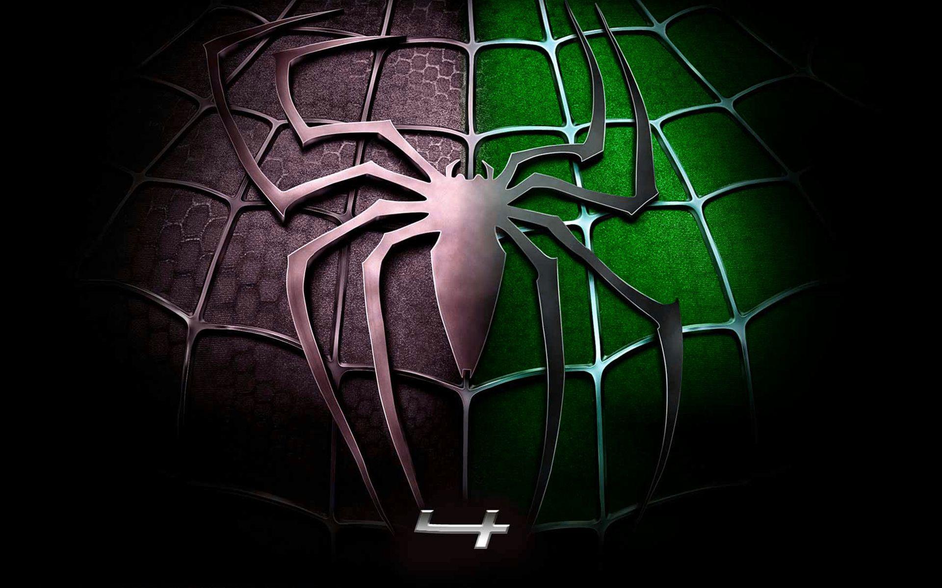 Green Spider Logo - The Amazing Spider-Man Backgrounds, Pictures, Images