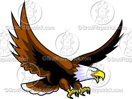 Cartoon Eagle Logo - Cartoon Eagle Logo Clipart