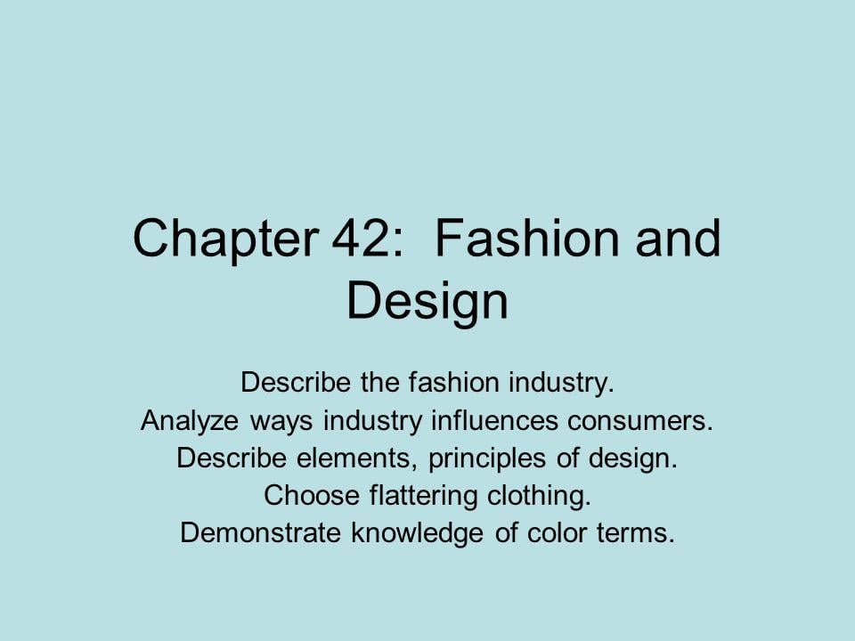 CH Fashion and Clothing Logo - Chapter 42: Fashion and Design - ppt video online download