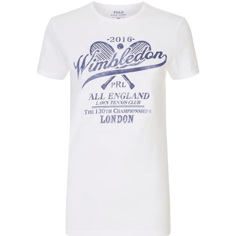 CH Fashion and Clothing Logo - Ralph Lauren Wimbledon logo tee, £ Harrods stylish tennis