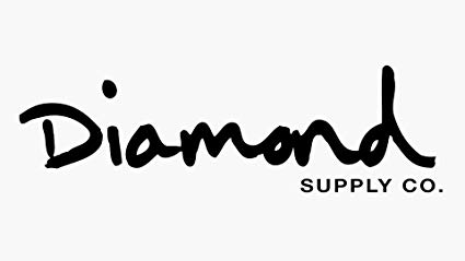 The Diamond Supply Logo - Amazon.com: WHITE DIAMOND SUPPLY LOGO VINYL DECAL STICKER: Automotive