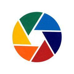 Rainbow Circle Logo - Colorful Circular Logo With Photo Software Image Logos
