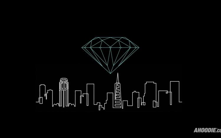White Diamond Supply Logo - Diamond Supply Co Windows 10 Theme - themepack.me
