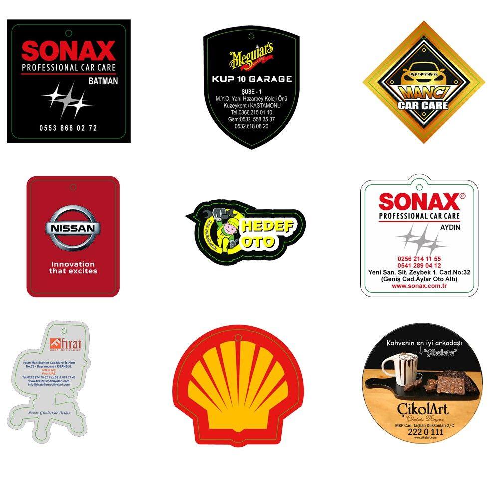Car Product Logo - Custom Car Air Fresheners - Your Brand Logo Printed Online Sale ...