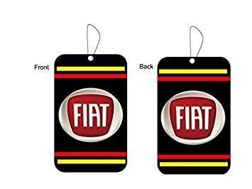 Car Product Logo - A Fiat car logo air freshener: Amazon.co.uk: Car & Motorbike