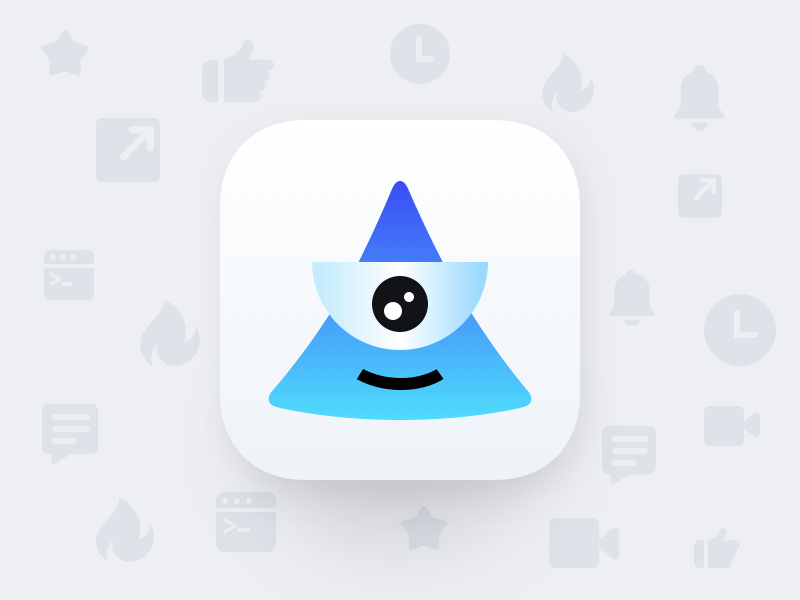 Weibo App Logo - Singularity App Icon Redesign