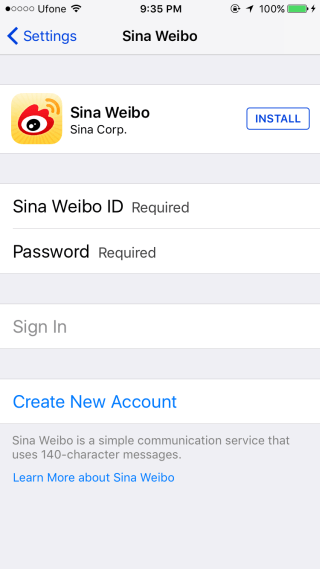 Weibo App Logo - How To Remove Sina Weibo And Tencent Weibo From iOS