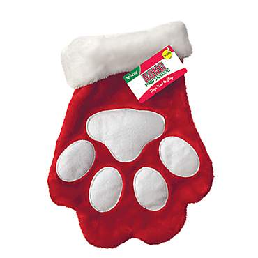 Red Dog Paw Logo - KONG Red Dog Paw Stocking