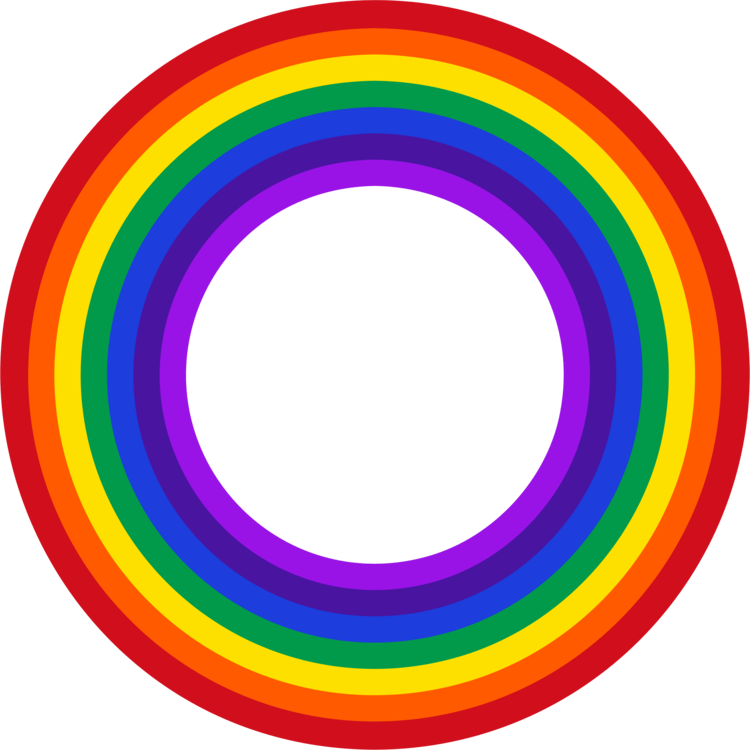 Rainbow Circle Logo - Rainbow Color Circle Red Violet free commercial clipart