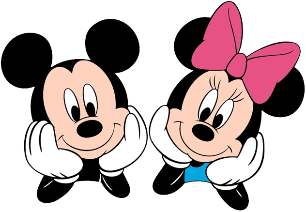 Mickey and Minnie Mouse Logo - Image - Mickey-minnie-faces.png | The Idea Wiki | FANDOM powered by ...