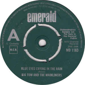 Rustic Bridge Logo - Blue Eyes Crying In The Rain / The Old Rustic Bridge | Discogs