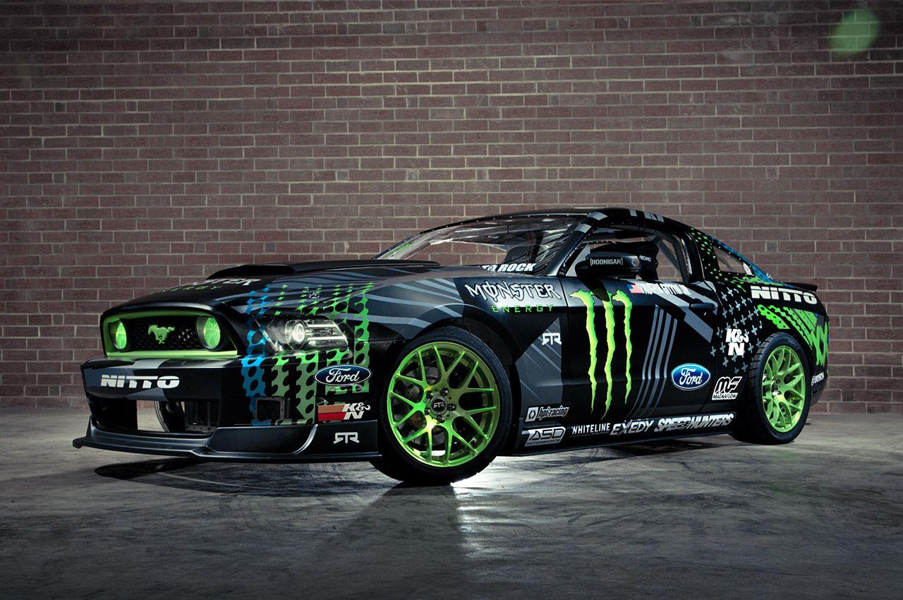 Cool Cars Monster Energy Logo - Ford Mustang RTR Is One Green Eyed Monster