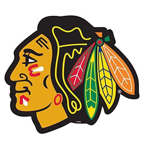 Chicago Blackhawks Logo - Amazon.com : WinCraft NHL Chicago Blackhawks Logo on The GoGo ...