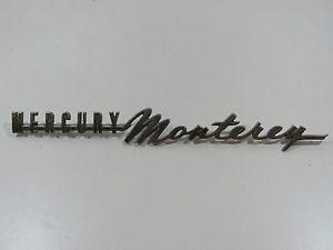 Old Lincoln Logo - 1963 Mercury Monterey Emblem Metal Nameplate Badge Ornament Old Rare ...
