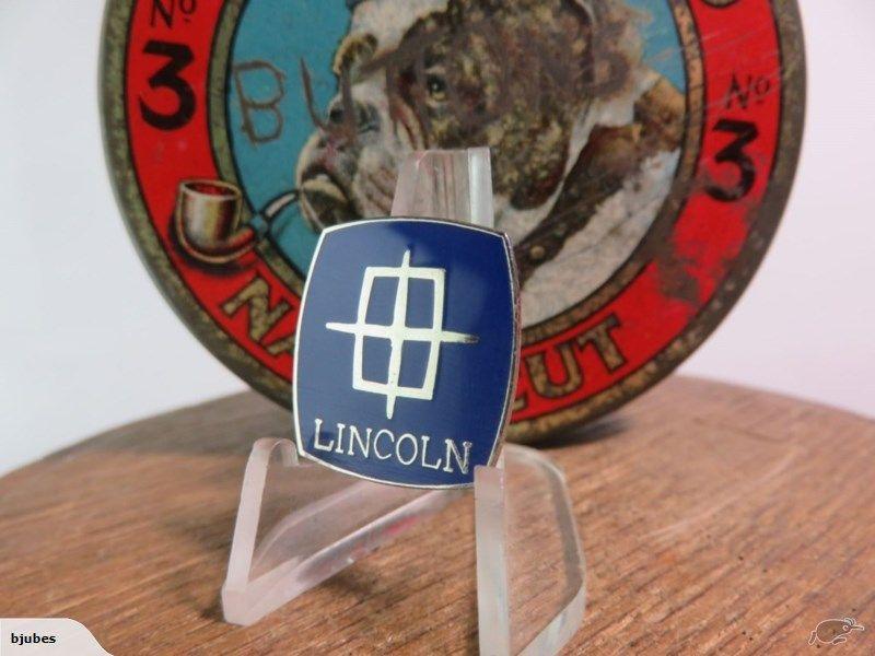 Old Lincoln Logo - Awesome Old Vintage Lincoln Car Company Enamel Car Logo Emblem Badge ...
