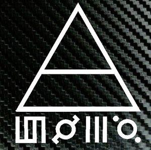 30 Seconds to Mars Logo - SECONDS TO MARS Logo TRIAD Glyphs Car Truck Laptop Decal Vinyl