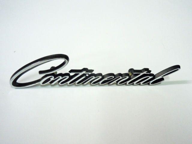 Old Lincoln Logo - Lincoln CONTINENTAL Left Headlamp Door Emblem Ford#d2vy 16604 A