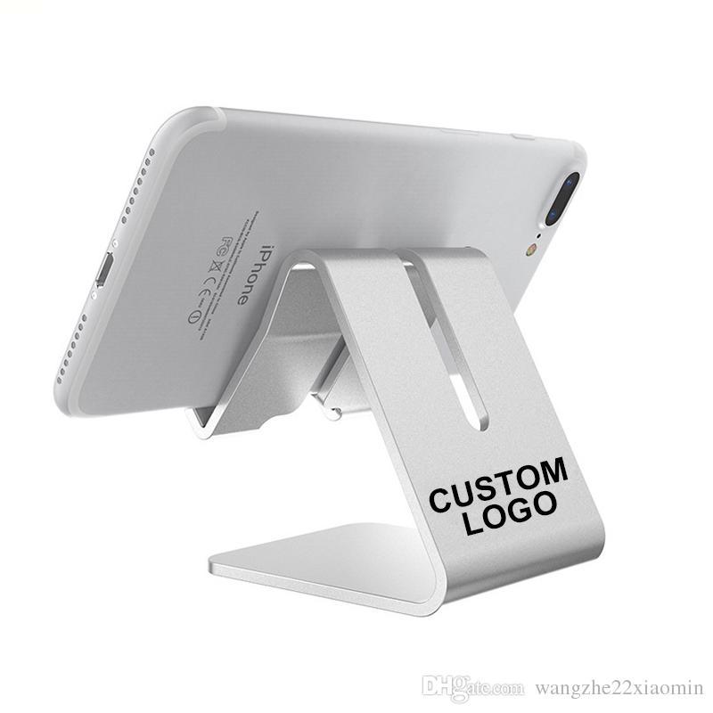 Simple Phone Logo - 2019 Custom Logo Aluminum Alloy Stand For Mobile Phone Tablet ...