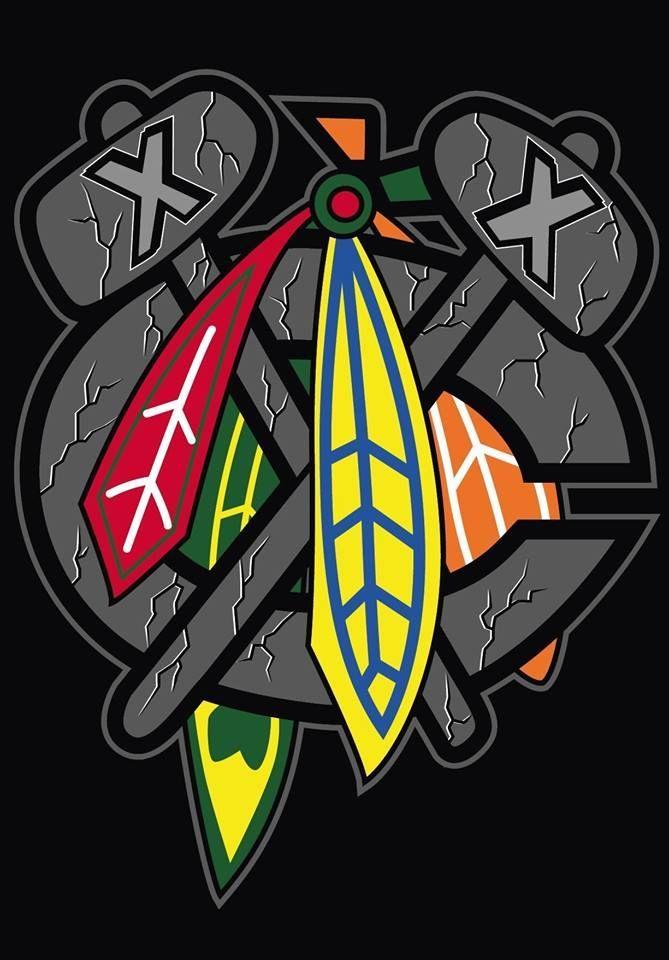 Chicago Blackhawks Logo - Hockey Page- hoodie with this Blackhawks logo | Birthday and ...