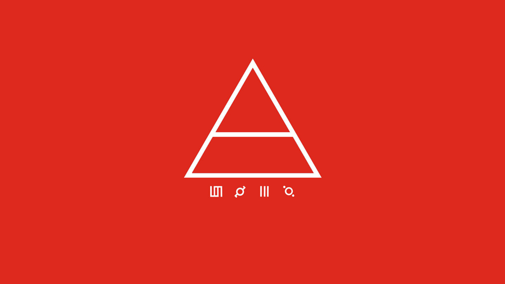 30 Seconds to Mars Logo - Red And White 30 Seconds To Mars Logo Wallpaper | PaperPull
