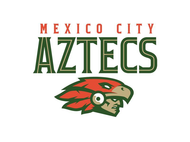 Aztec Logo - Mexico City Aztecs by Thomas Hatfield | Dribbble | Dribbble