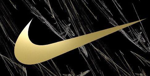 Gold Nike Logo - LogoDix