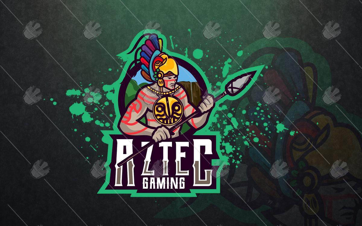 Aztec Logo - Aztec eSports Logo. Team Aztec Mascot Logo