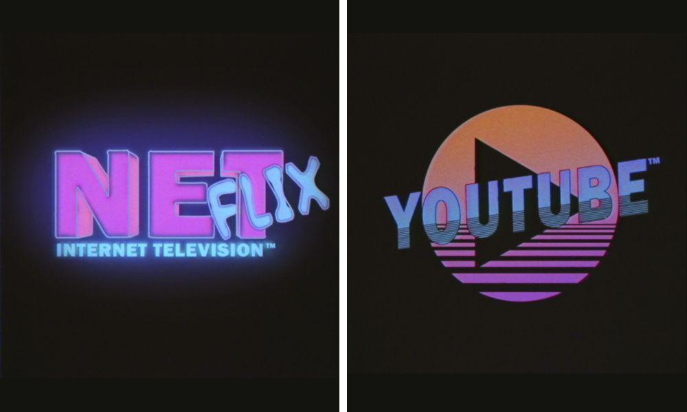 Internet Company Logo - Internet Company Logos as If They Existed in the '80s