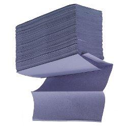 Blue and White Z Logo - Z Fold White Paper Towel Blue / White – BM Supplies