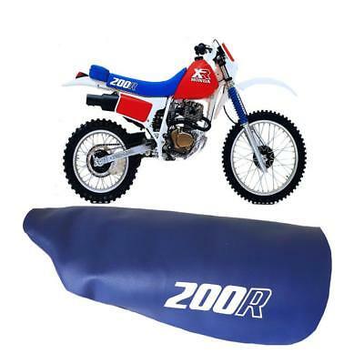 Blue and White Z Logo - HONDA Z50R Z50 R Z 50 1979-1987 BLUE MOTORCYCLE SEAT COVER with ...