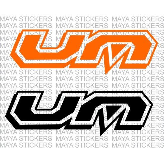Um Logo - UM - United Motors logo stickers