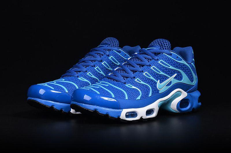 Blue and White Z Logo - Shop Nike Air Max TN Leather Blue White Shoes Online thb]+Z