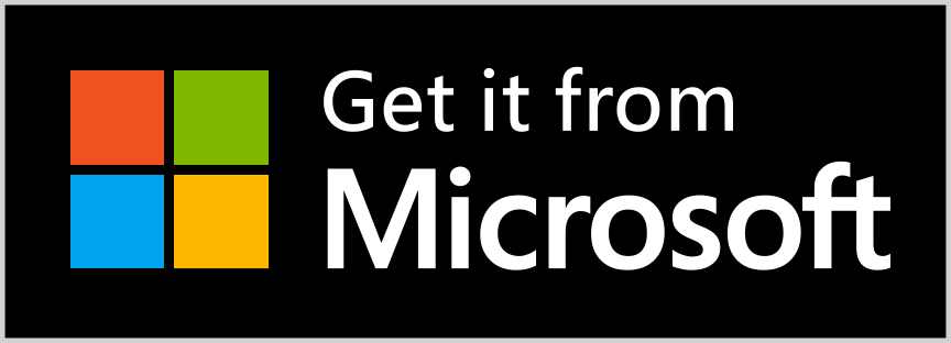 Microsoft New Official Logo - Download Microsoft Store badges - Windows app development
