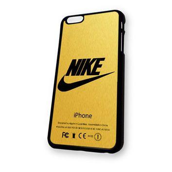 Gold Nike Logo - Nike logo gold texture iPhone 6 Plus case from billionink.com