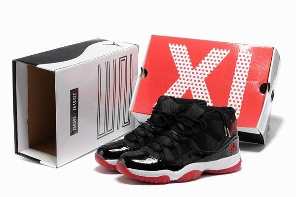 Jordan 11 23 Logo - Sports Tech Choose New Nike Air Jordan 11 23 Logo Bred Black Varsity ...