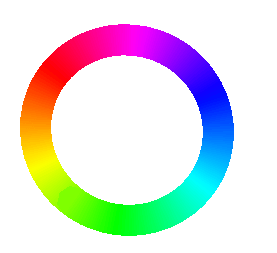 Rainbow Colored Circle Logo - graphics3d - Plotting rainbow circle - Mathematica Stack Exchange