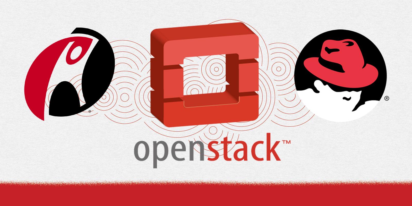 Red Hat OpenStack Logo - Rackspace with Red Hat Enterprise Linux OpenStack Platform