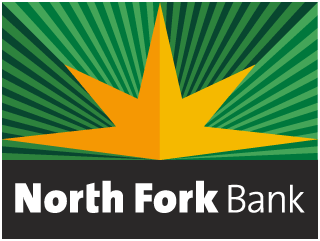 Green and Yellow Bank Logo - North Fork Bank