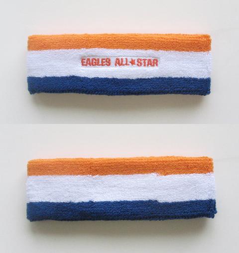 Blue White Orange Logo - Custom Blue White Dark Orange 3Color Multi-Color Headbands : COUVER ...