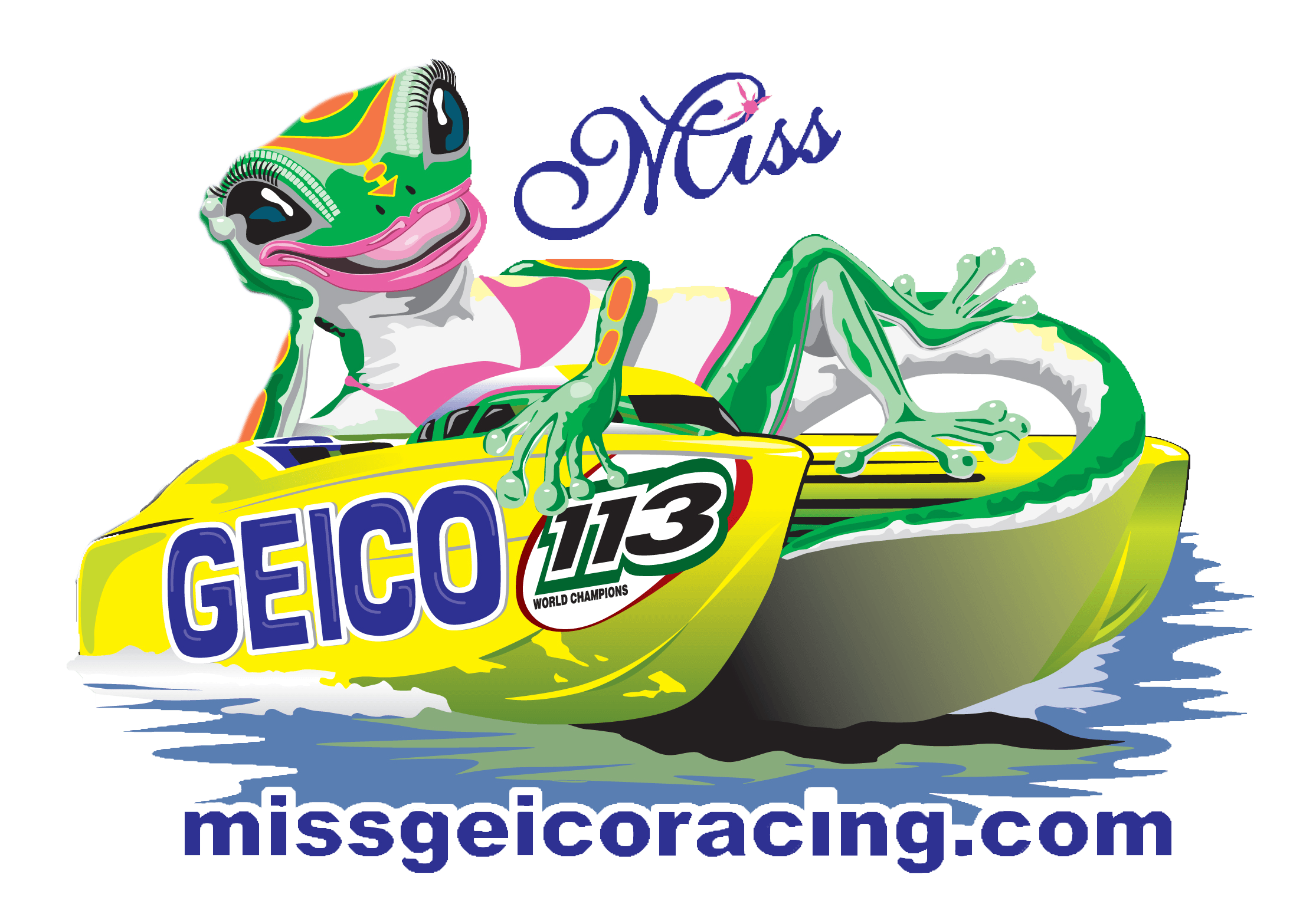 GEICO Small Logo - Home. Miss Geico Racing