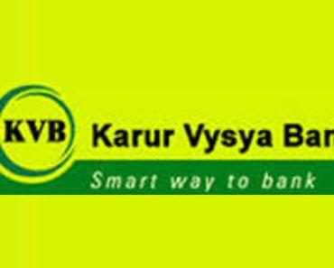 Green and Yellow Bank Logo - Karur Vysya Bank Logo and Tagline -
