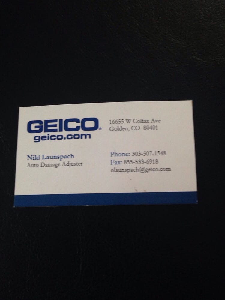 Automotive Damage Adjuster Logo - Niki Launspach-Geico Auto Damage Adjuster - Auto Repair - 16655 W ...