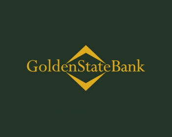 Green and Yellow Bank Logo - Golden State Bank logo design contest