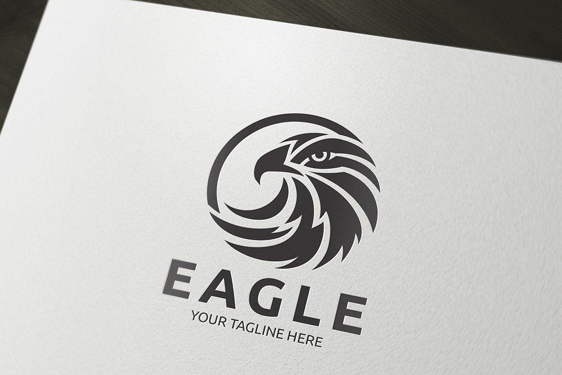 Black Eagle Logo - Eagle Logo ~ Logo Templates ~ Creative Market