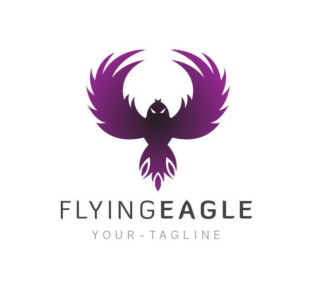 Eagle Logo - Flying Eagle Logo & Business Card Template - The Design Love