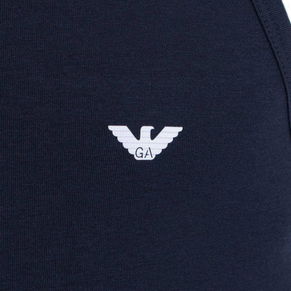 Eagle Logo - Eagle Logo Vest in Navy | Emporio Armani | EQVVS