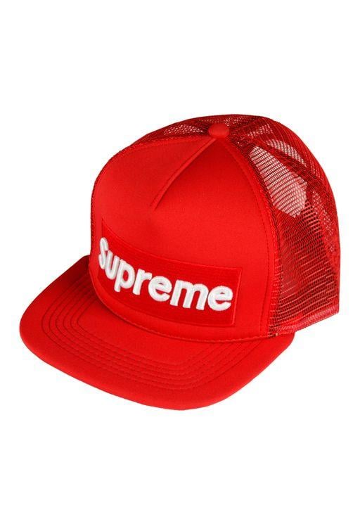 Supreme Apparel Logo - Supreme Europe Mash Cap Logo red, 90 €