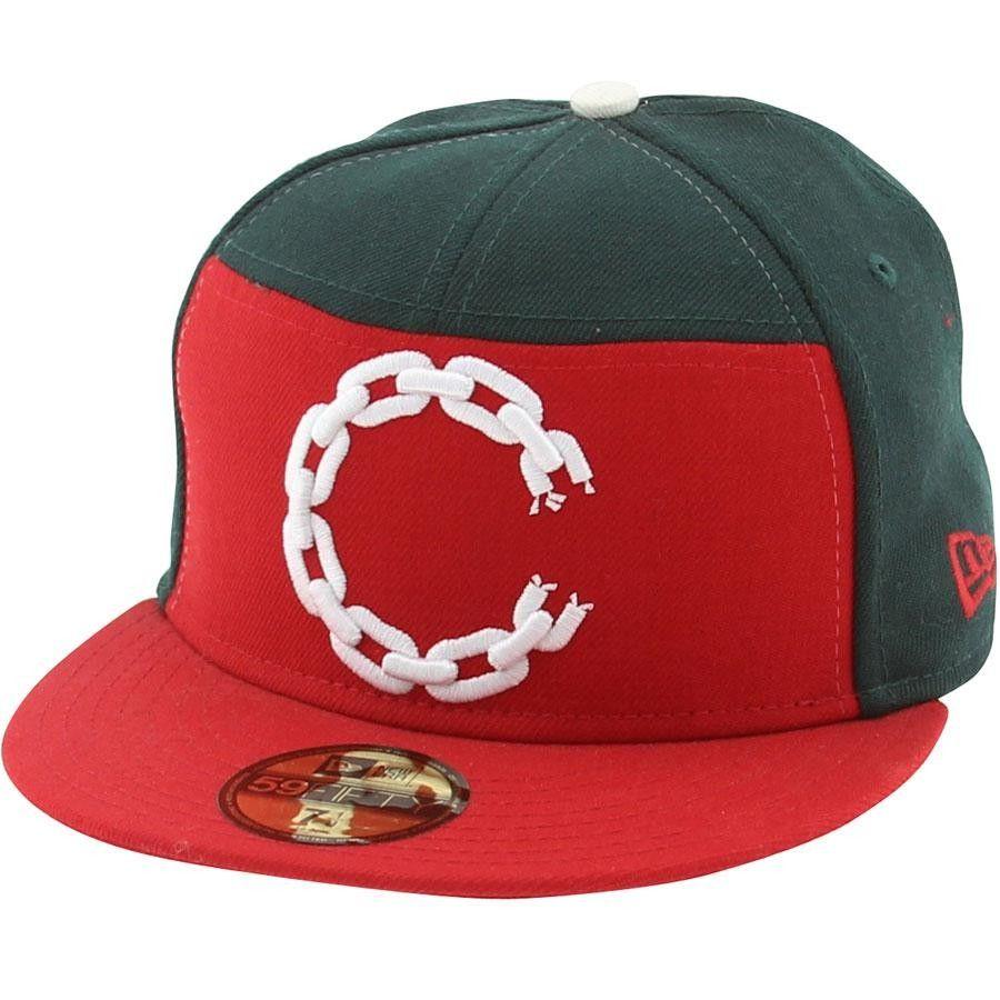 Red Crooks and Castles Logo - Crooks And Castles C Link Logo New Era Fitted Cap (green / red)