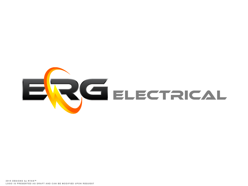 Erg Logo - Bold, Serious, Construction Logo Design for ERG Electrical