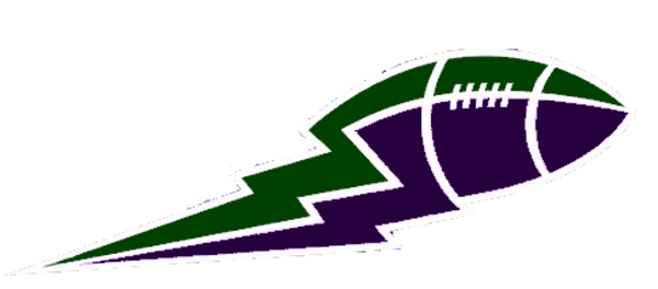 Purple and Green Football Logo - Green Purple Football Lightning. Free Image